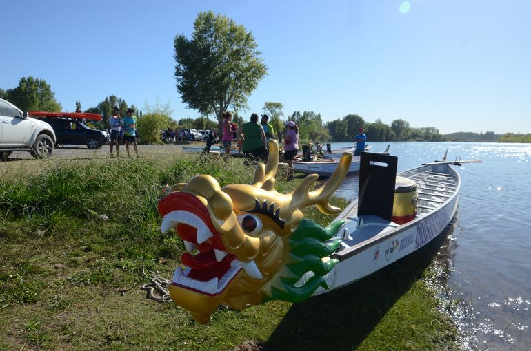 La cuarta edición de la Regata Rosa por el Limay en imágenes