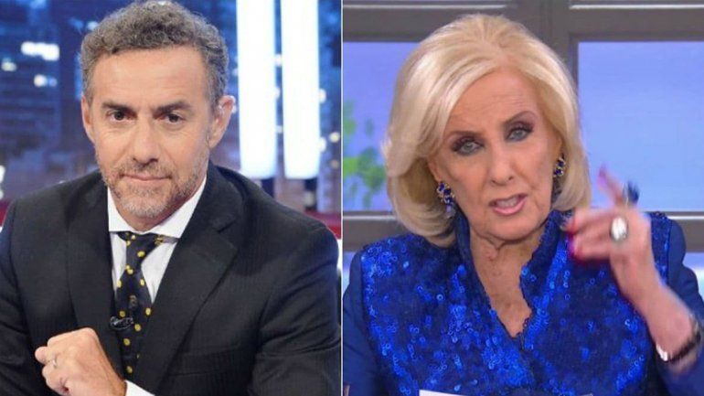 Majul y Mirtha negociaron después de un fuerte cruce de palabras.