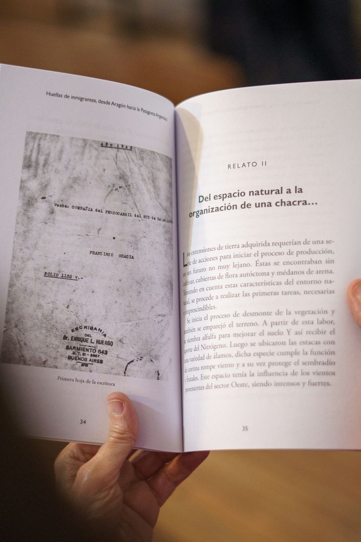 Imagen en el libro de Graciela Mariana Gracia. Foto: gentileza Javier Cea. Imagen en el libro de Graciela Mariana Gracia. Foto: gentileza Javier Cea.