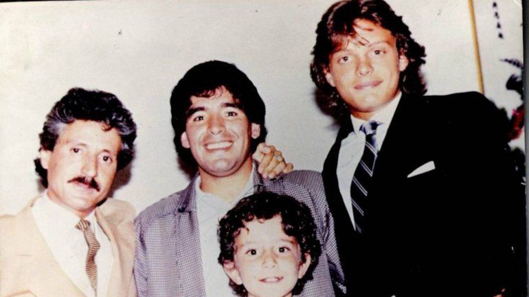Viveza criolla: hasta Maradona se aprovechó de Luis Miguel
