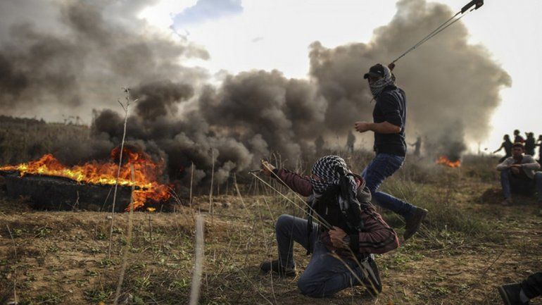 Por los duros enfrentamientos