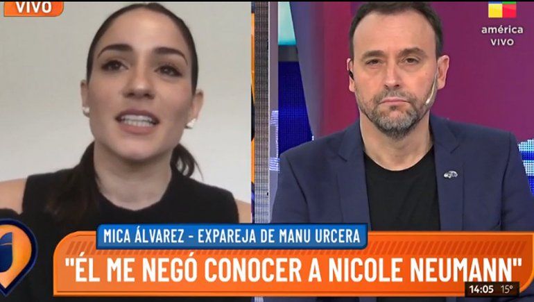 ¿Le contaste que el sábado cogi..?, le dijo la ex a Urcera frente a Nicole Neumann