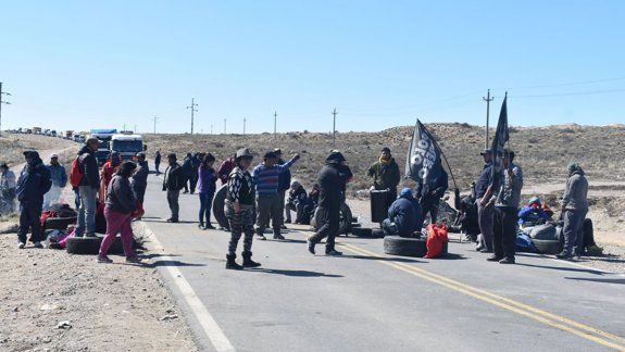 Por el piquete en Zapala
