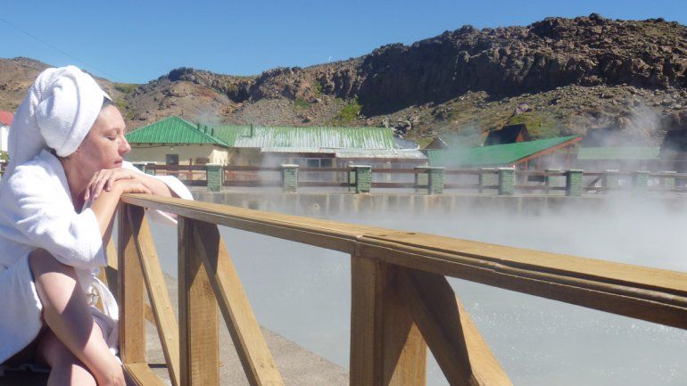 Las termas de Copahue.