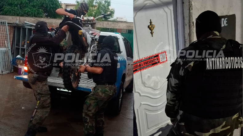 Allanamientos contra el narcotráfico en toda la provincia: dinero, drogas y armas secuestradas | LM Neuquen Allanamientos contra el narcotráfico en toda la provincia: dinero, drogas y armas secuestradas