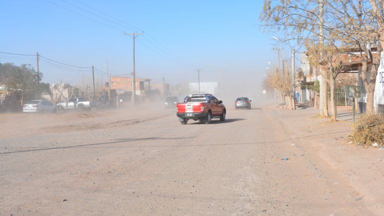 Pese al viento, Rincón de los Sauces votó con normalidad