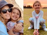 Mery del Cerro y su hija Mila.