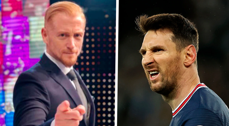 Liberman: No puede decirlo, Messi le quitaría el saludo...