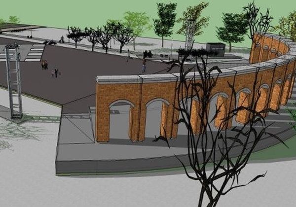 Comienza la obra del nuevo escenario en el Parque Central