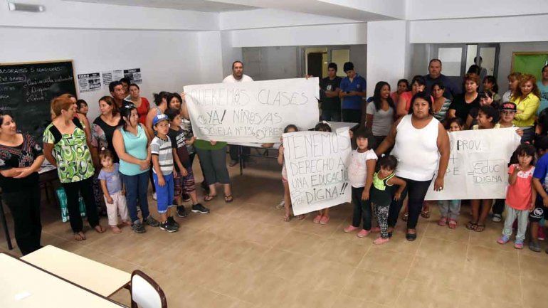 Un mes después, mañana empiezan las clases en la Escuela 136