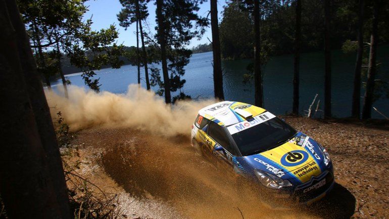 Alejandro Cancio salió ileso de un espectacular vuelco en Chile