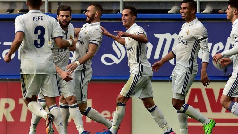 Ganó el Real Madrid y es líder hasta que juegue el Barça