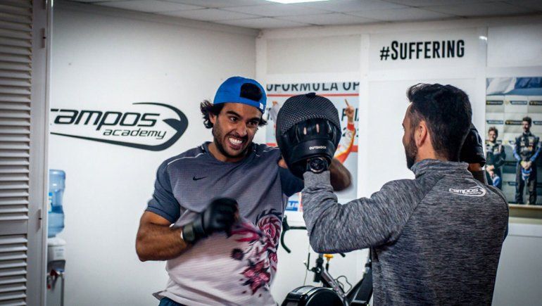 Manu entrena a fondo para llegar bien al estreno