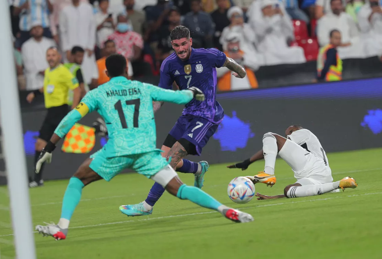 De Paul habló sobre la confianza de la Scaloneta: Llegamos bien