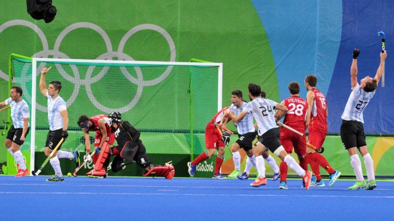 Los Leones le ganaron 4 a 2 a Bélgica en un partido durísimo y ganaron la medalla de oro
