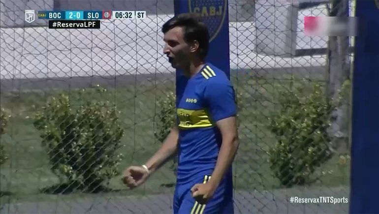 El doblete del cipoleño Valentino Simoni ante San Lorenzo