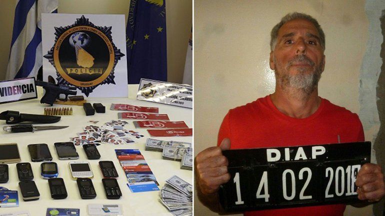 Un mafioso italiano se fugó de una cárcel uruguaya