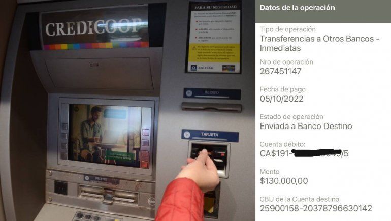 Alerta: le vaciaron la cuenta sueldo a una médica neuquina