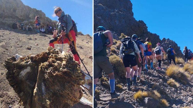 Senderistas exploraron el tesoro oculto de Loncopué | LM Neuquen Senderistas exploraron el tesoro oculto de Loncopué
