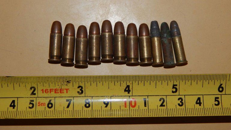 Las municiones fueron secuestradas por la Policía tras los allanamientos realizados en la zona oeste de la ciudad.