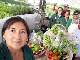 Stella, sonrisa que expresa orgullo. Foto: gentileza. Stella, sonrisa que expresa orgullo. Foto: gentileza.