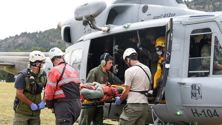 Cómo habría ocurrido el trágico accidente en el volcán Lanín