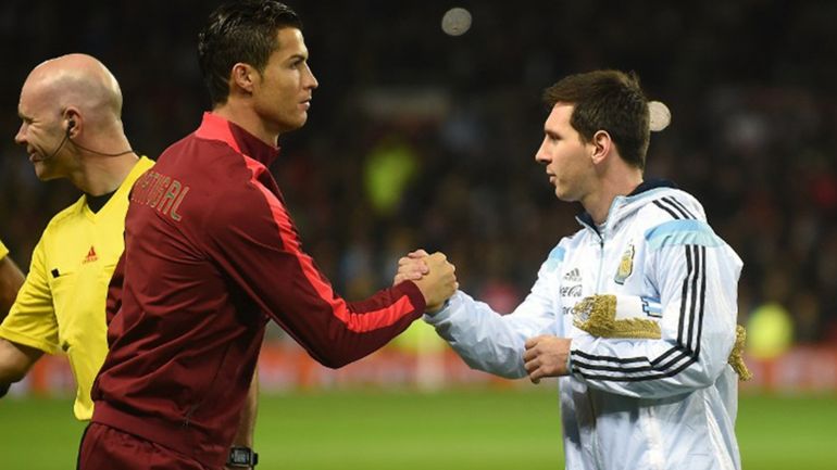 Lionel Messi y Cristiano Ronaldo