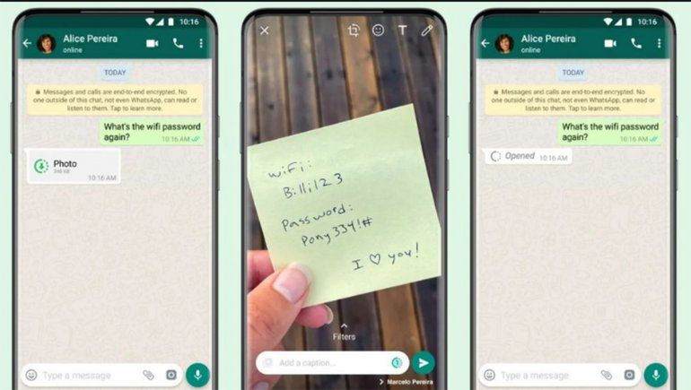 WhatsApp: El ver una vez implica la desaparición de fotos y vídeos