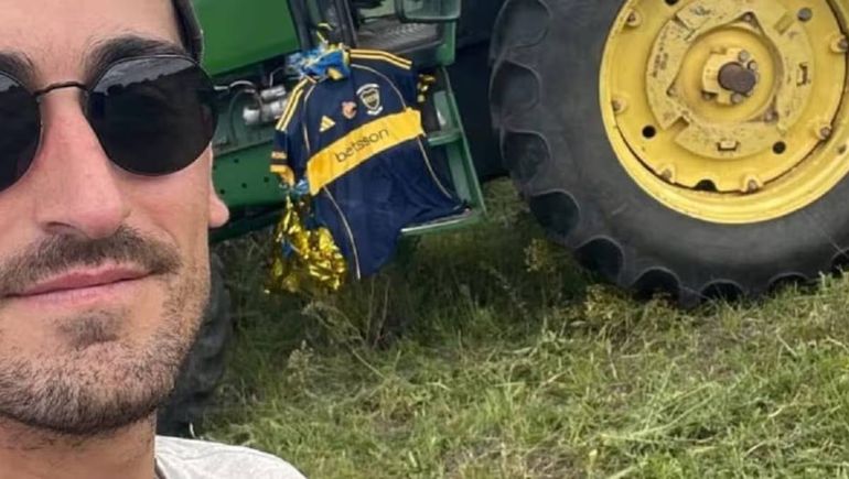 Quién es el jugador de Boca que llamó al agricultor uruguayo para quedarse con la camiseta homenaje a Russo