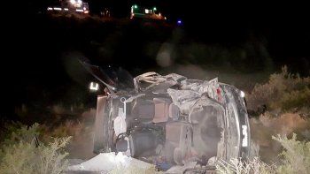 cinco personas heridas tras un vuelco en la ruta 237