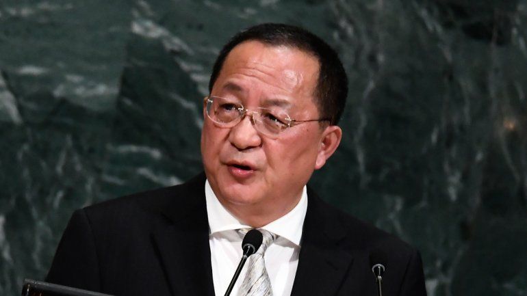 Lo aseguró ayer el ministro de Exteriores del régimen coreano.