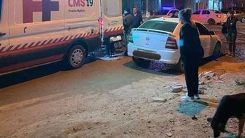 El accidente fue cerca de las 11.30 de la noche en el cruce de Río Mayo y El Maitén, en el barrio Pujol de Puerto Madryn. El accidente fue cerca de las 11.30 de la noche en el cruce de Río Mayo y El Maitén, en el barrio Pujol de Puerto Madryn.