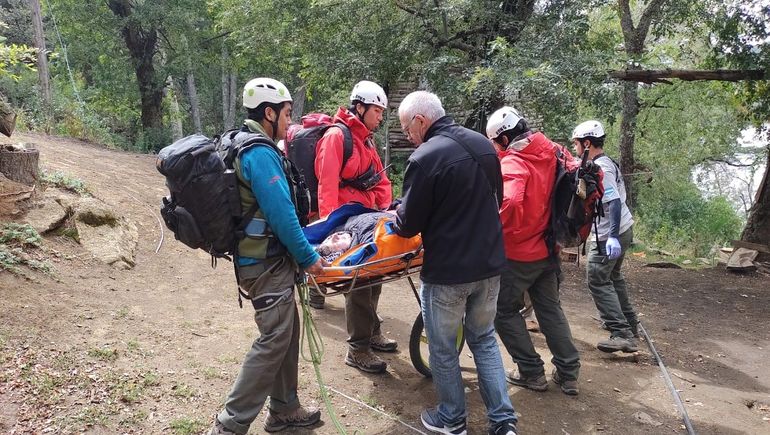 Operativo en el PNL: una turista cordobesa fue rescatada
