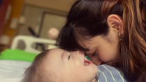 tras recibir un corazon de otro bebe neuquino, felipe se recupera y ya esta mas cerca de recibir el alta