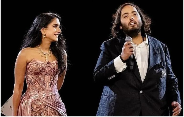 Radhika Merchant y Anant Ambani, la pareja de la megaboda. Radhika Merchant y Anant Ambani, la pareja de la megaboda.
