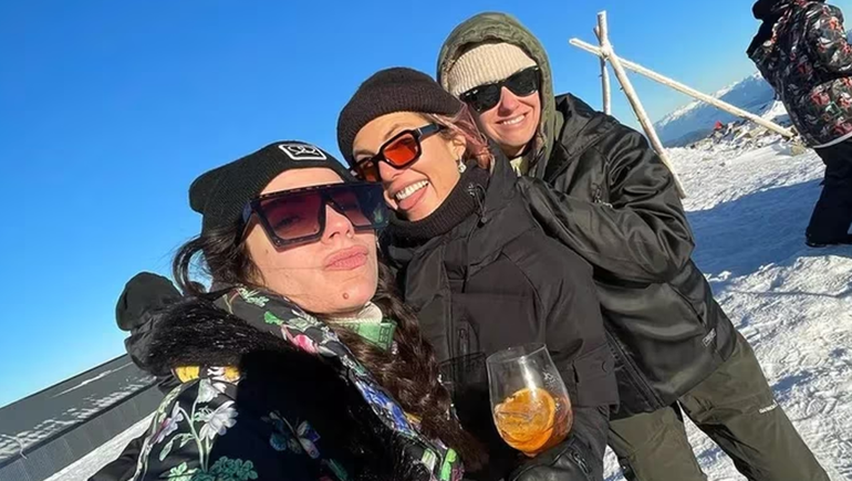 Las vacaciones de soltera de Gimena Accardi en Villa La Angostura