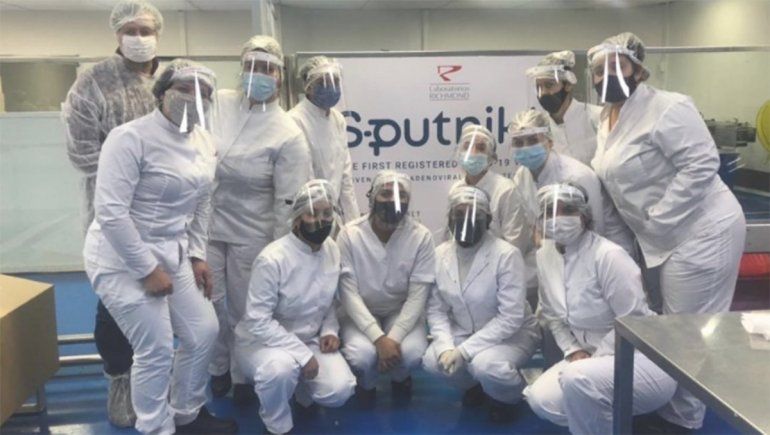 Este mes se aplicarán 3 millones de Sputnik V producidas en el país