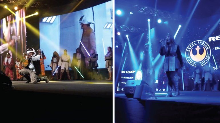 El Imperio y los rebeldes también estuvieron en la Comic-Con