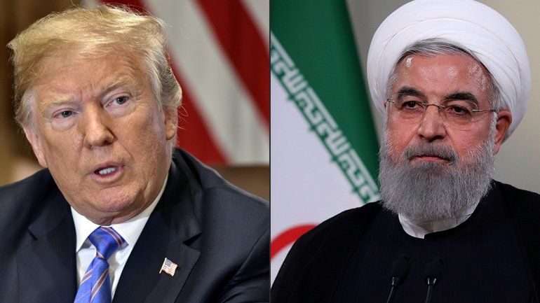 Trump dijo estar listo para reunirse con el presidente iraní