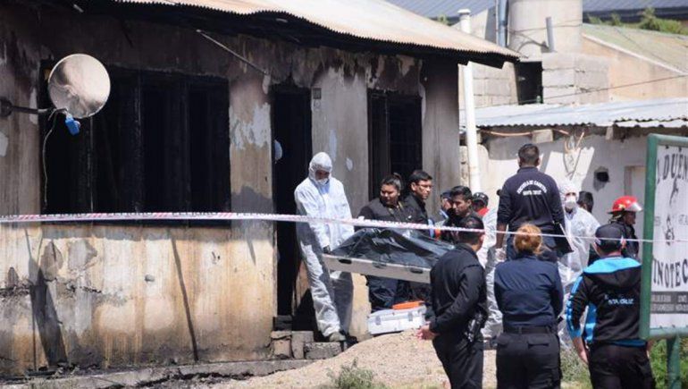 Santa Cruz: quemó una casilla y calcinó a 6 personas