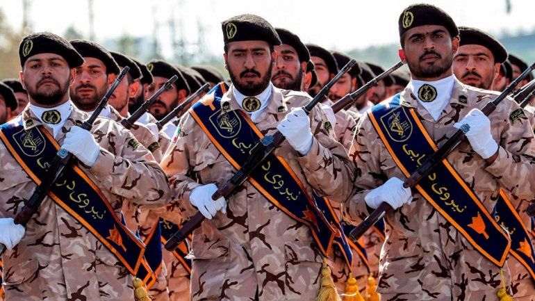 Trump declaró grupo terrorista a la gran fuerza militar de Irán