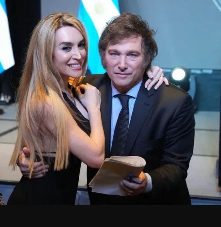 Fátima Flórez, muy enamorada del presidente electo Javier Milei. Fátima Flórez, muy enamorada del presidente electo Javier Milei.