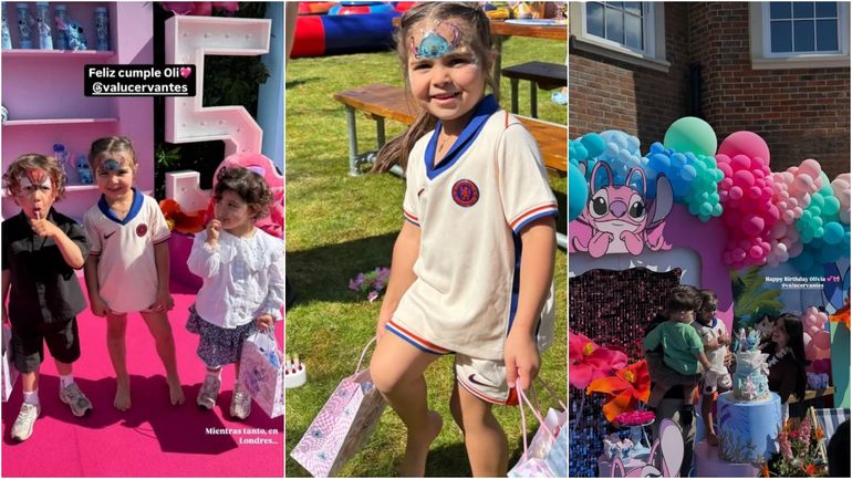 Las fotos del cumpleaños de la hija de Enzo Fernández y Valu Cervantes Las fotos del cumpleaños de la hija de Enzo Fernández y Valu Cervantes