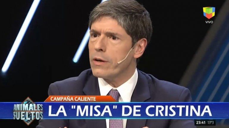 El mal momento de Abal Medina en la TV