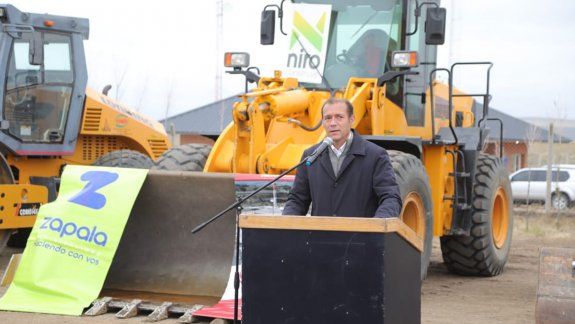 Comenzaron las obras en Zapala para la Zona Franca