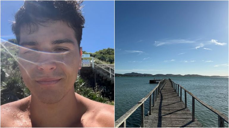 Las vacaciones de Lola Lanata y su novio Las vacaciones de Lola Lanata y su novio