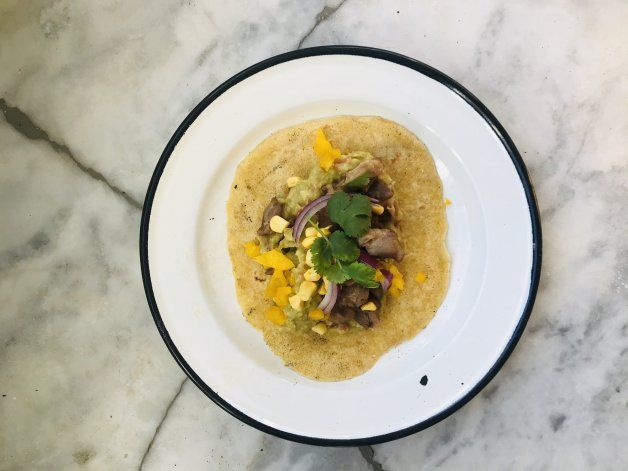 Receta: taco de chivo del norte neuquino
