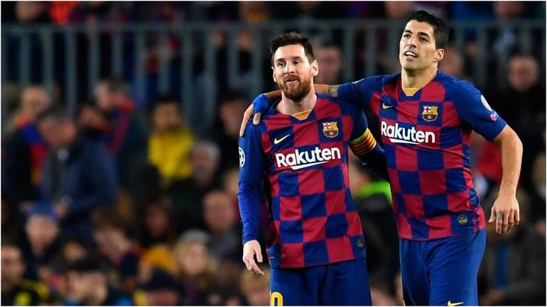 Lionel Messi y Luís Suárez en su época en el Barcelona Lionel Messi y Luís Suárez en su época en el Barcelona
