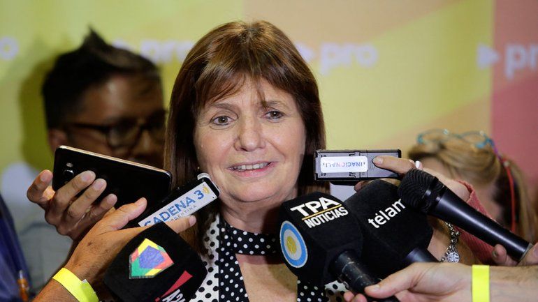 Armas: Bullrich bajó el tono