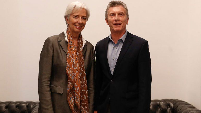 Macri se verá hoy con la titular del FMI en Canadá